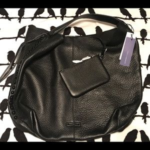 Rebecca Minkoff stud-trim leather hobo NWT